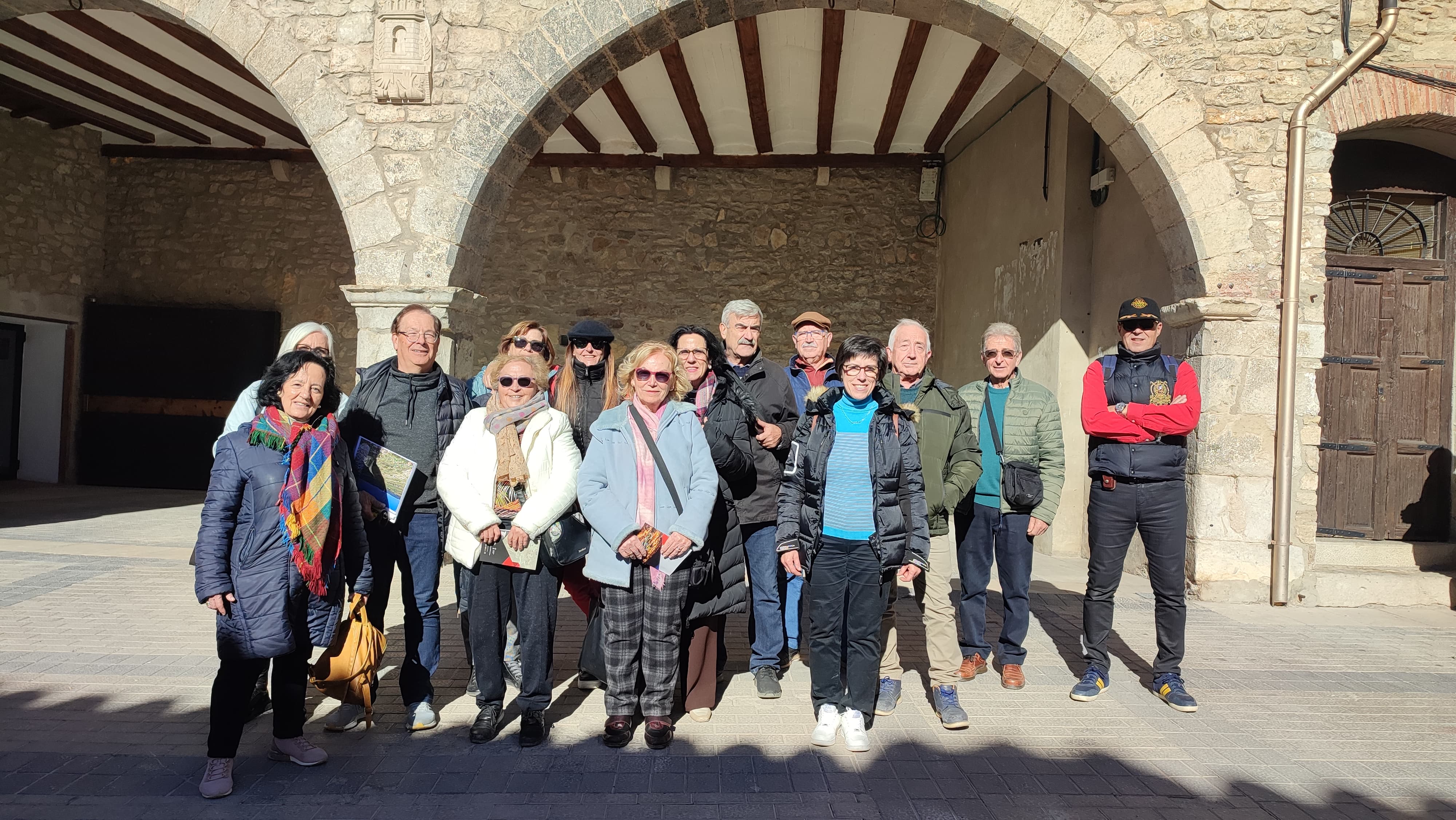 Usuarios y usuarias de Castelló Senior visitan Portell